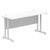 Impulse 1400mm Slimline Desk Cantilever Leg