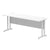 Impulse 1800mm Slimline Desk Cantilever Leg