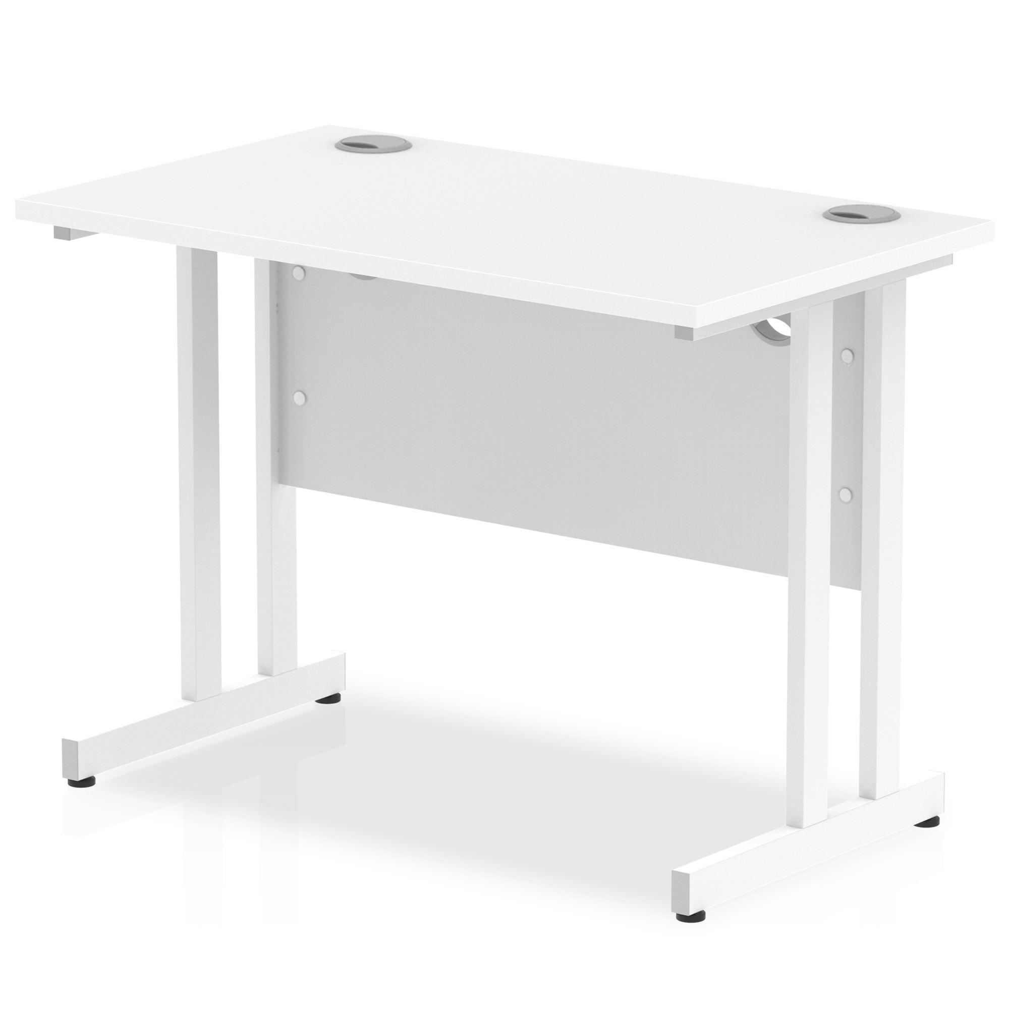 Impulse 1000mm Slimline Desk Cantilever Leg