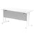 Impulse 1400mm Slimline Desk Cantilever Leg