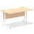 Impulse 1400mm Straight Desk Cantilever Leg