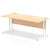 Impulse 1800mm Straight Desk Cantilever Leg