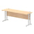 Impulse 1800mm Slimline Desk Cantilever Leg