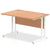 Impulse 1200mm Straight Desk Cantilever Leg