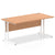 Impulse 1600mm Straight Desk Cantilever Leg