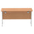 Impulse 1400mm Slimline Desk Cantilever Leg