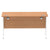 Impulse 1400mm Slimline Desk Cantilever Leg