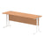 Impulse 1800mm Slimline Desk Cantilever Leg