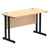 Impulse 1200mm Slimline Desk Cantilever Leg