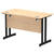 Impulse 1200mm Slimline Desk Cantilever Leg