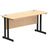 Impulse 1400mm Slimline Desk Cantilever Leg