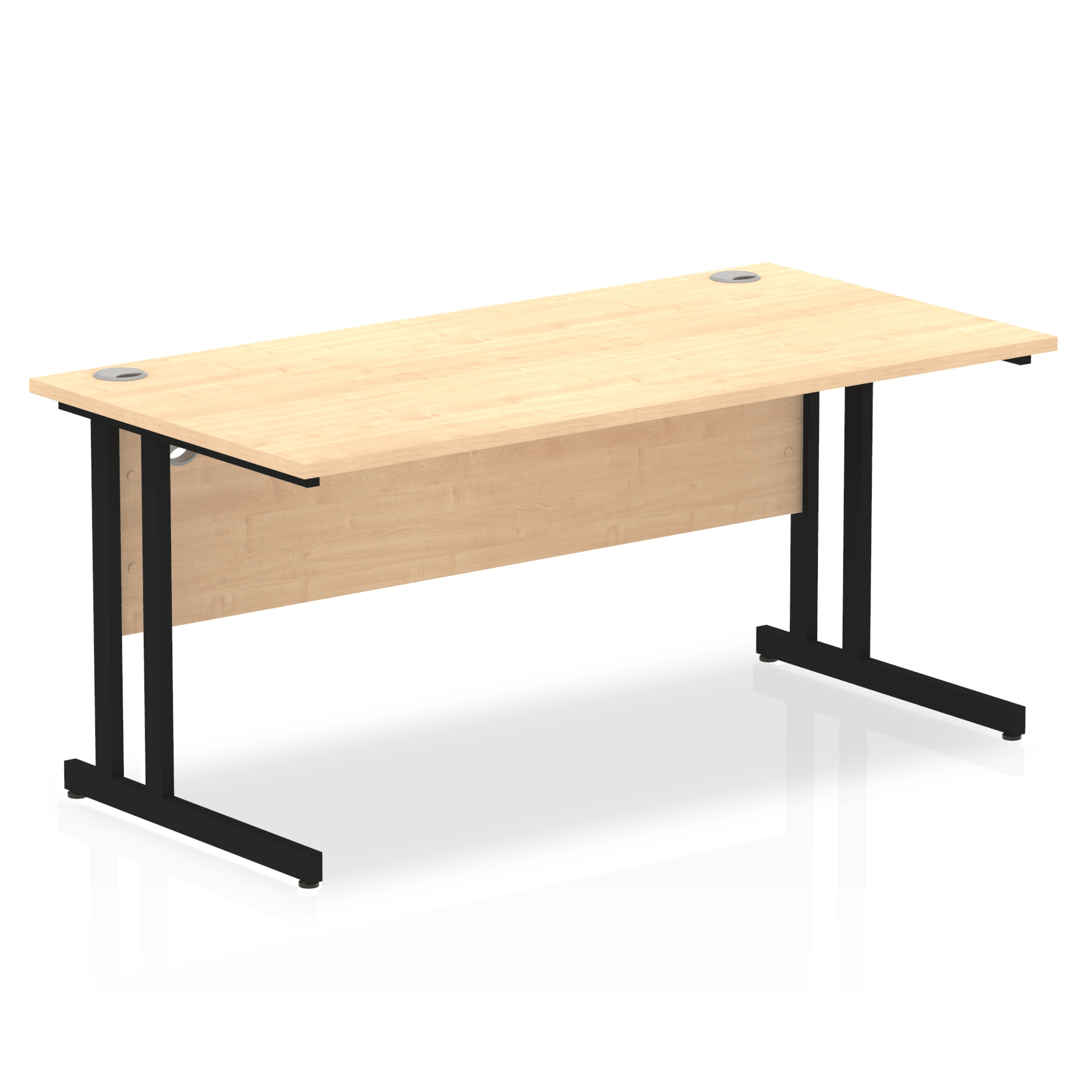 Impulse 1600mm Straight Desk Cantilever Leg