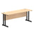 Impulse 1800mm Slimline Desk Cantilever Leg