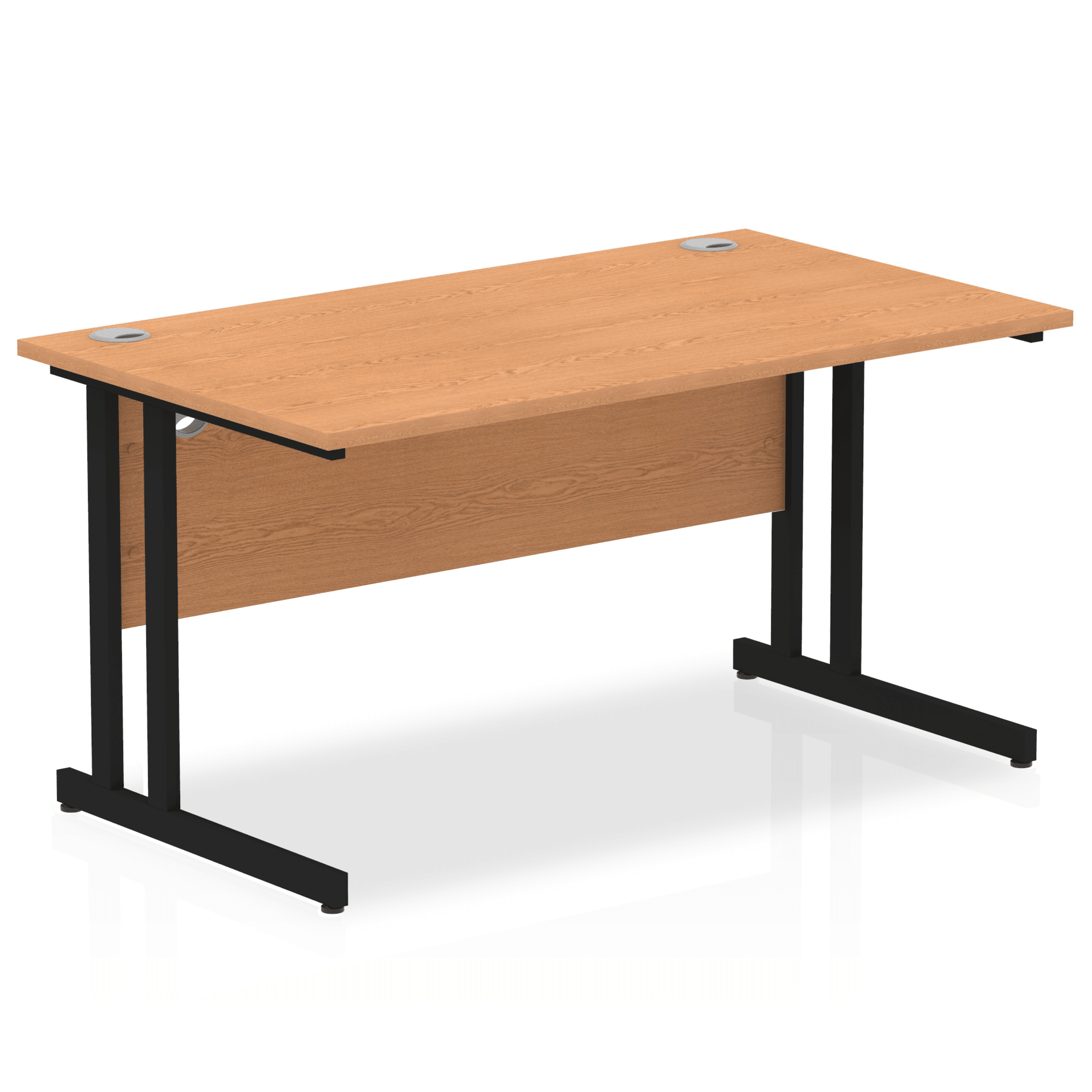 Impulse 1400mm Straight Desk Cantilever Leg