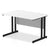 Impulse 1200mm Straight Desk Cantilever Leg