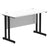 Impulse 1200mm Slimline Desk Cantilever Leg