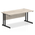 Impulse 1600mm Straight Desk Cantilever Leg