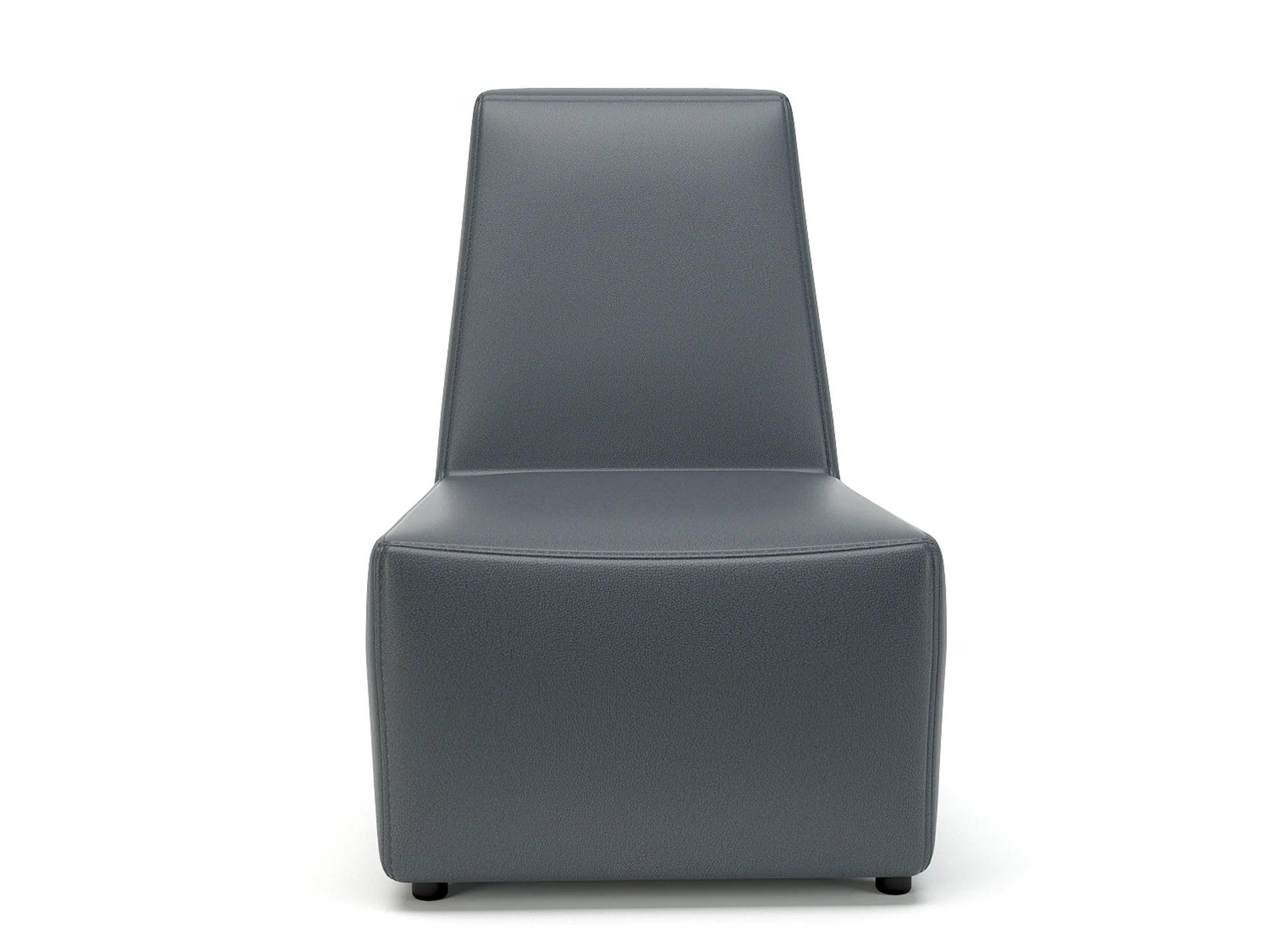 Pella 65cm Wide Chair in Cristina Marrone Ultima Faux Leather