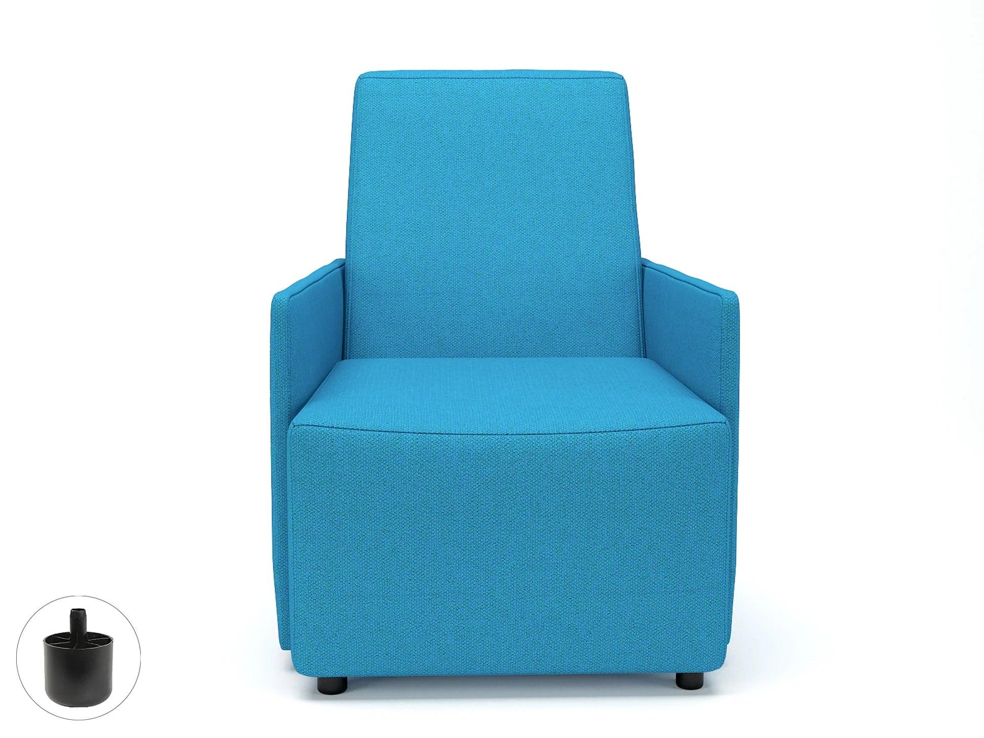 Pella 69cm Wide Armchair in Camira Era Fabric