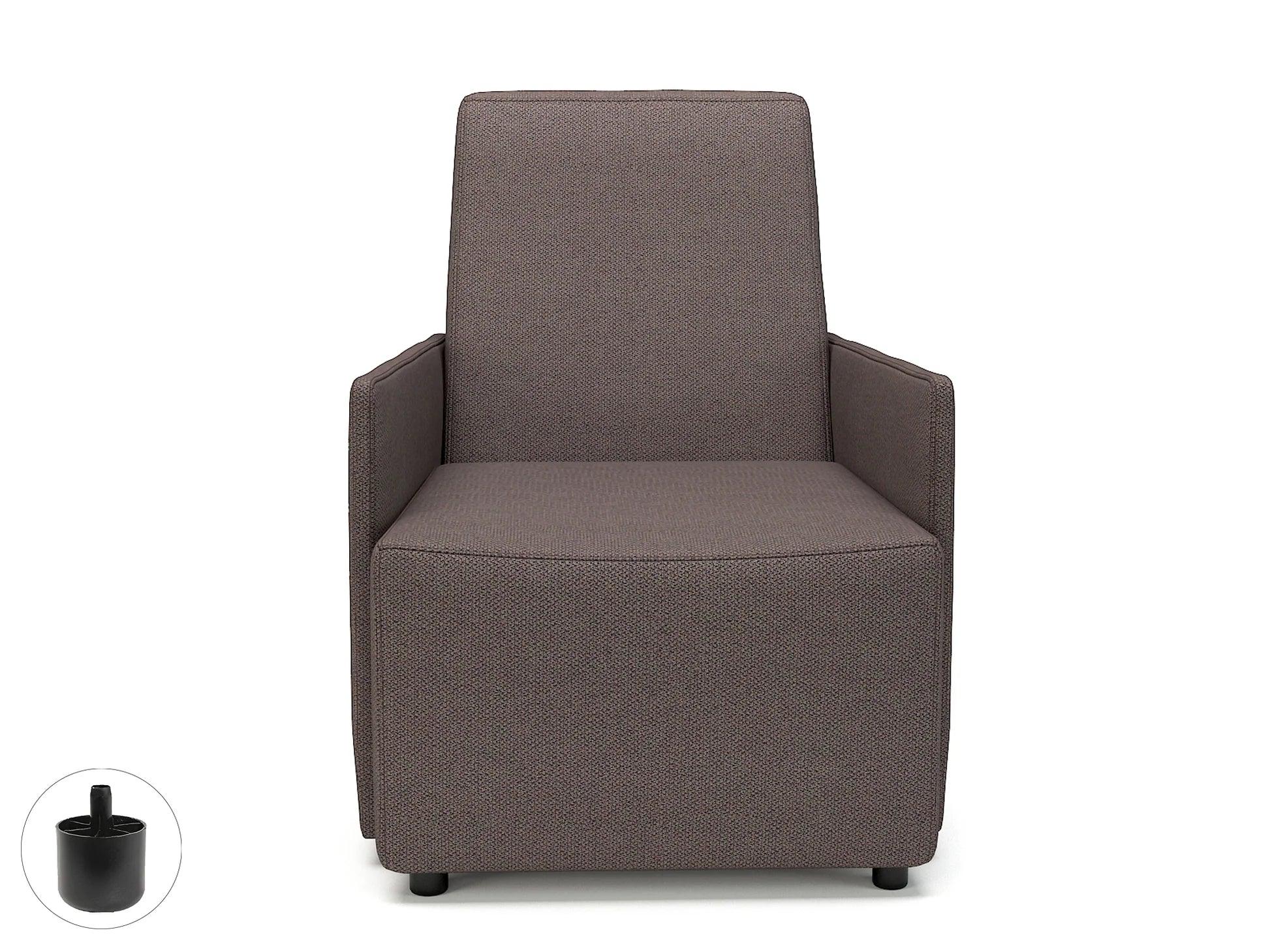 Pella 69cm Wide Armchair in Camira Era Fabric