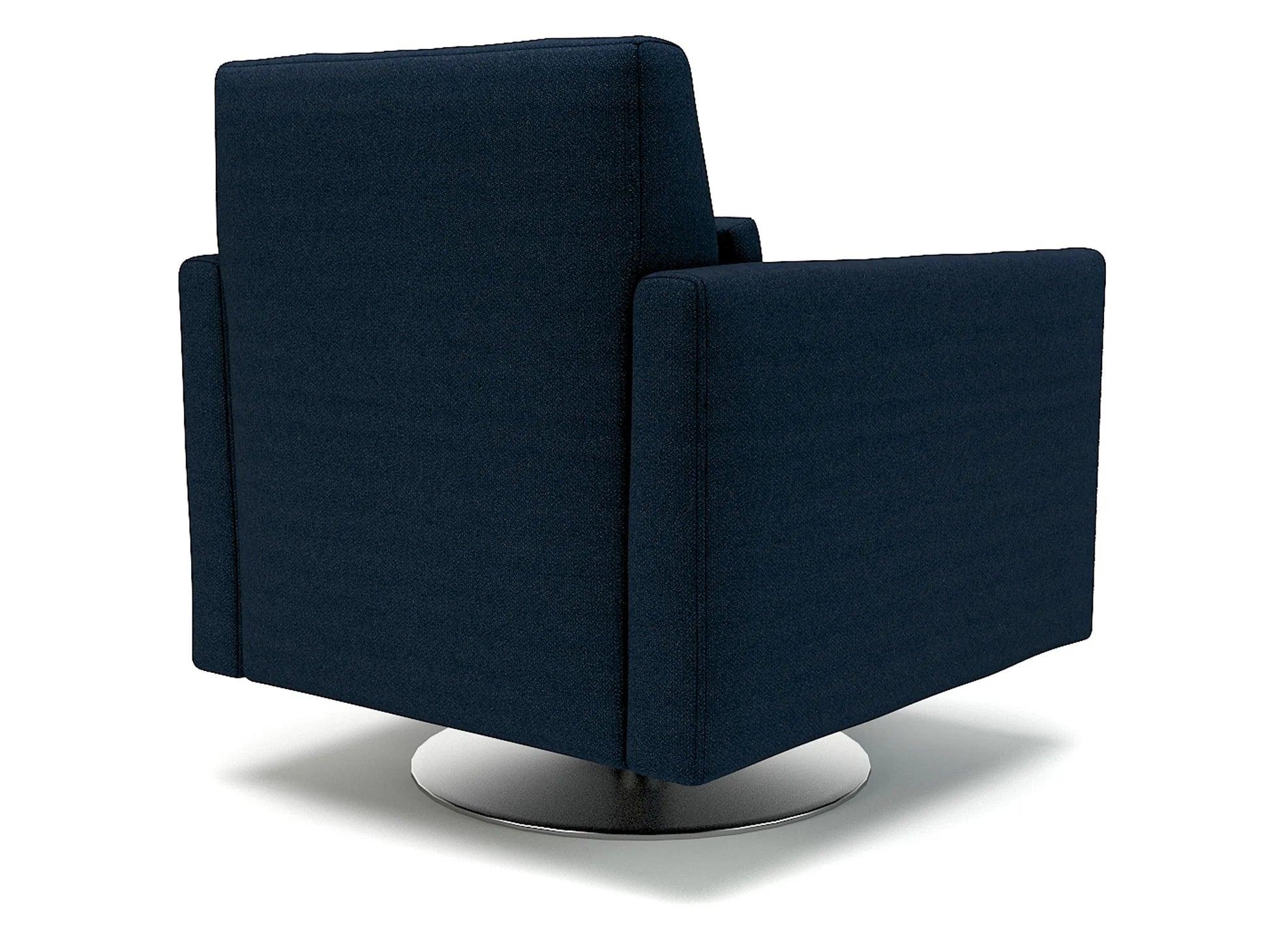 Roselle 90cm Wide Swivel Armchair in Camira Era Fabric