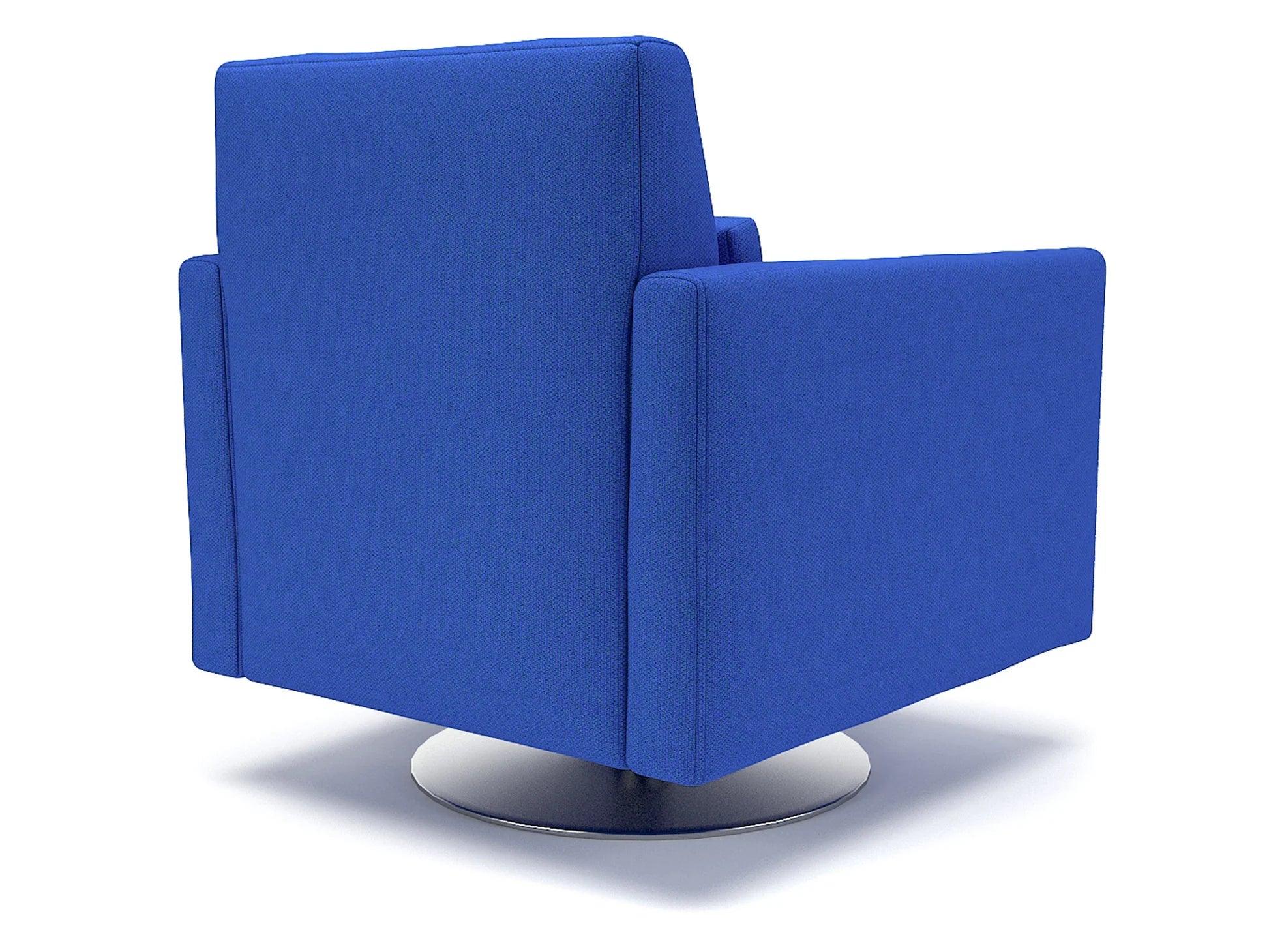 Roselle 90cm Wide Swivel Armchair in Camira Era Fabric