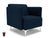 Napa Slim Arm 75cm Wide Armchair in Camira Era Fabric