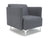 Napa Slim Arm 75cm Wide Armchair in Camira Era Fabric