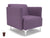 Napa Slim Arm 75cm Wide Armchair in Camira Era Fabric