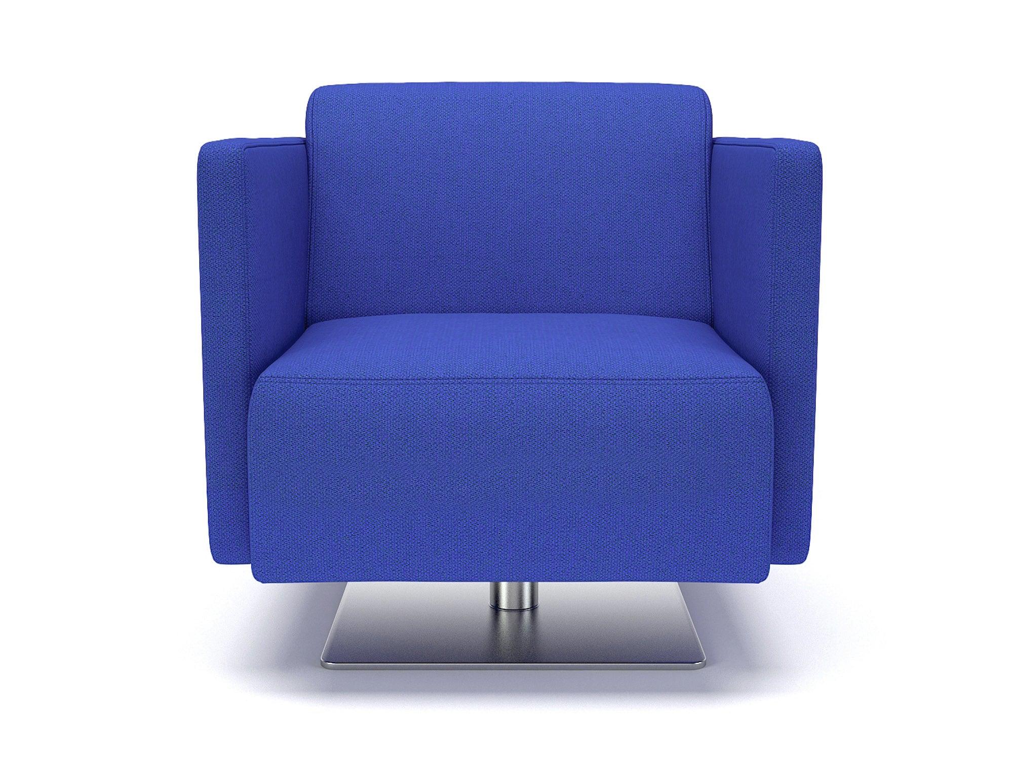 Napa Slim Arm 75cm Wide Swivel Armchair in Camira Era Fabric