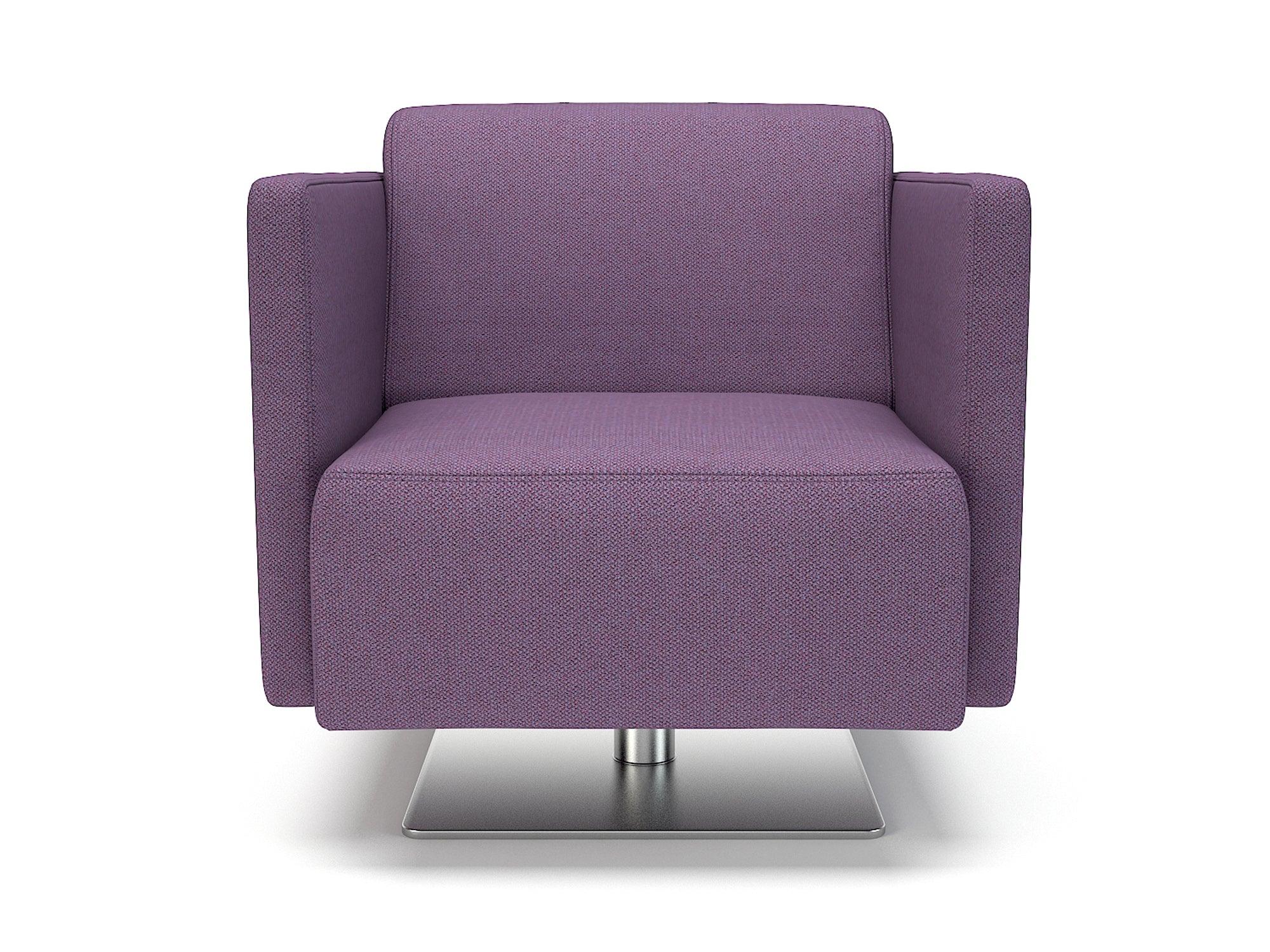 Napa Slim Arm 75cm Wide Swivel Armchair in Camira Era Fabric