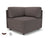 Loomis 87cm Wide Corner Unit in Camira Era Fabric with Socket