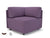 Loomis 87cm Wide Corner Unit in Camira Era Fabric with Socket