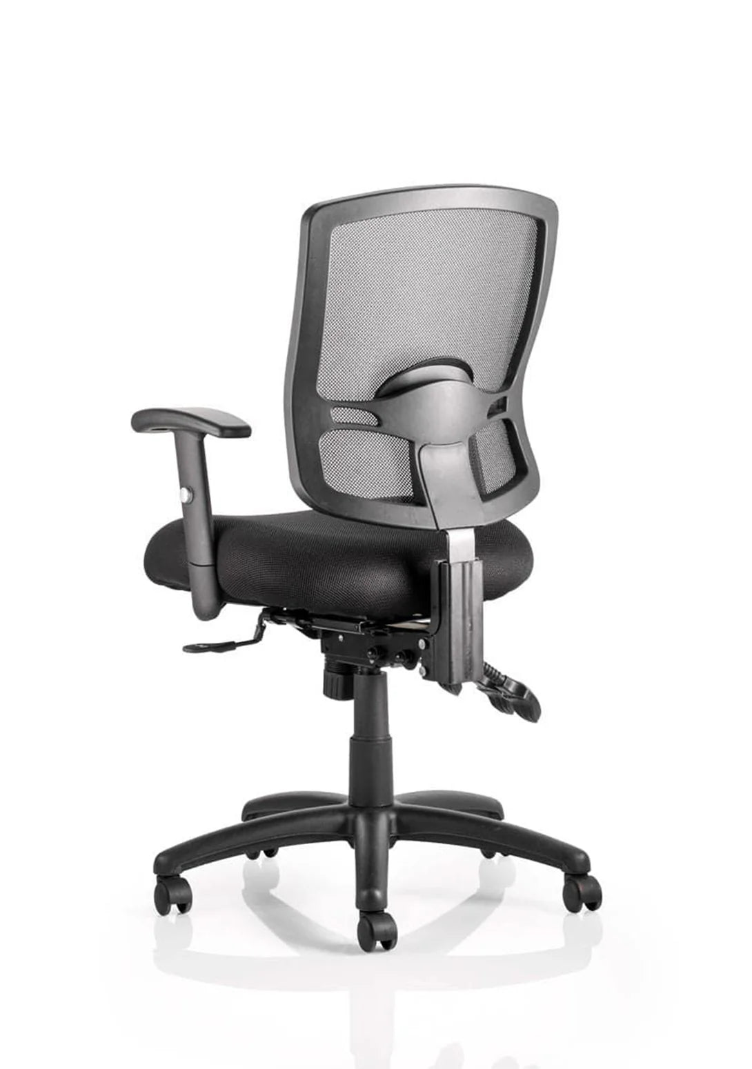 Portland II Medium Mesh Back Task Operator Office Chair with Arms