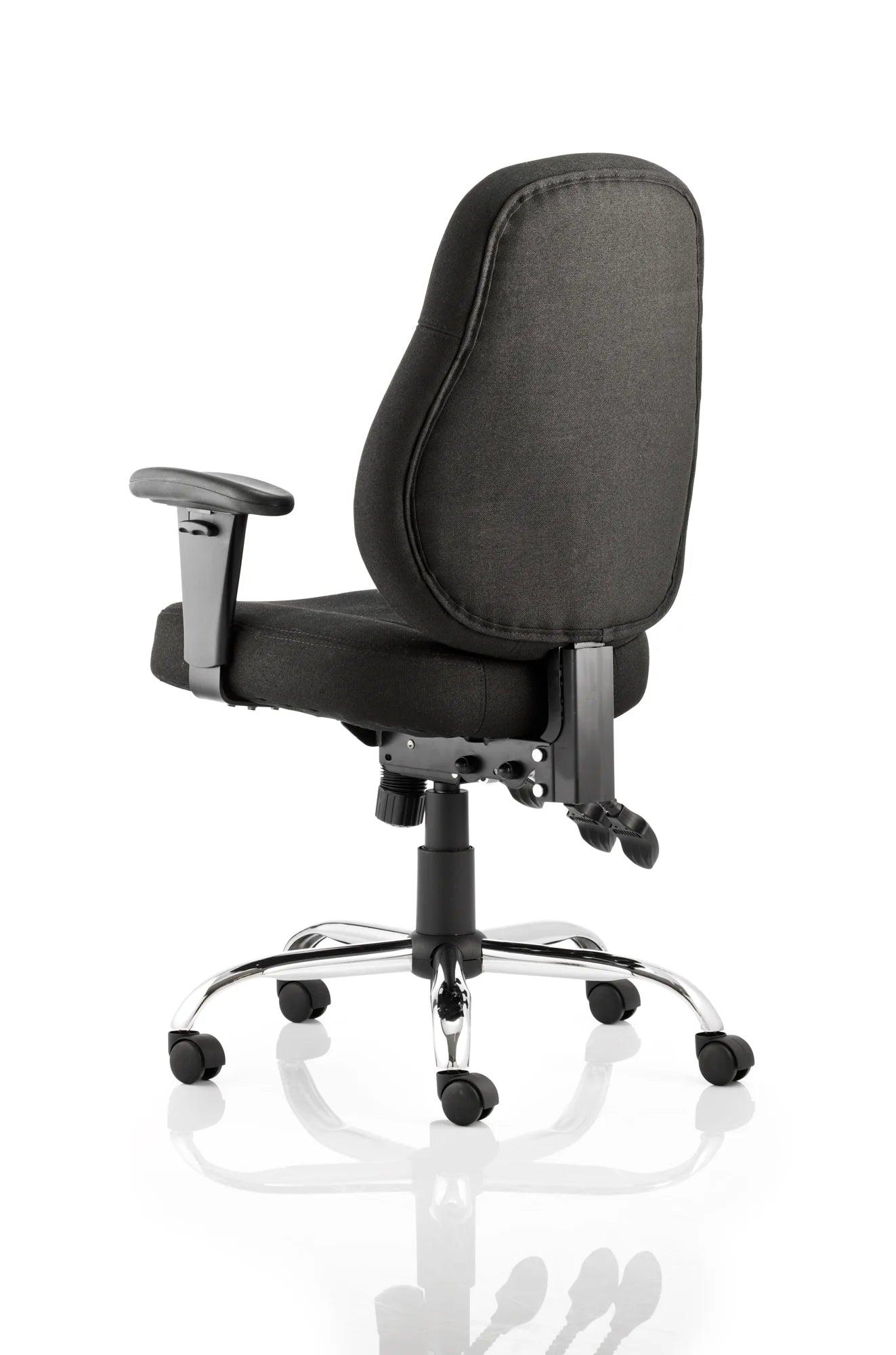 Storm High Back Task Operator Office Chair with Arms