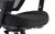 Denver High Mesh Back Black Task Operator Office Chair with Arms