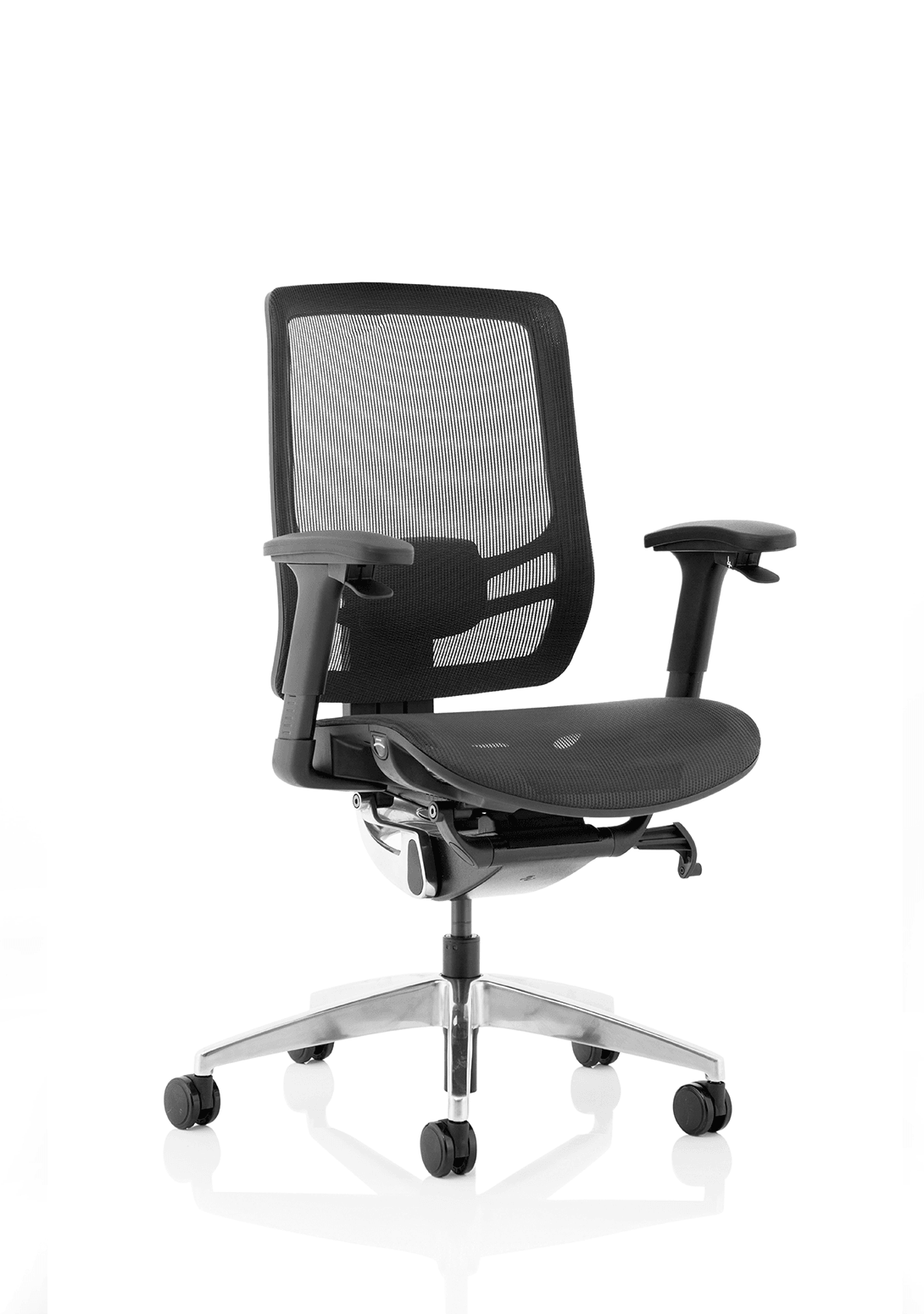 Heavy Duty High Back Office Chair with Arms - Premium Posture Support