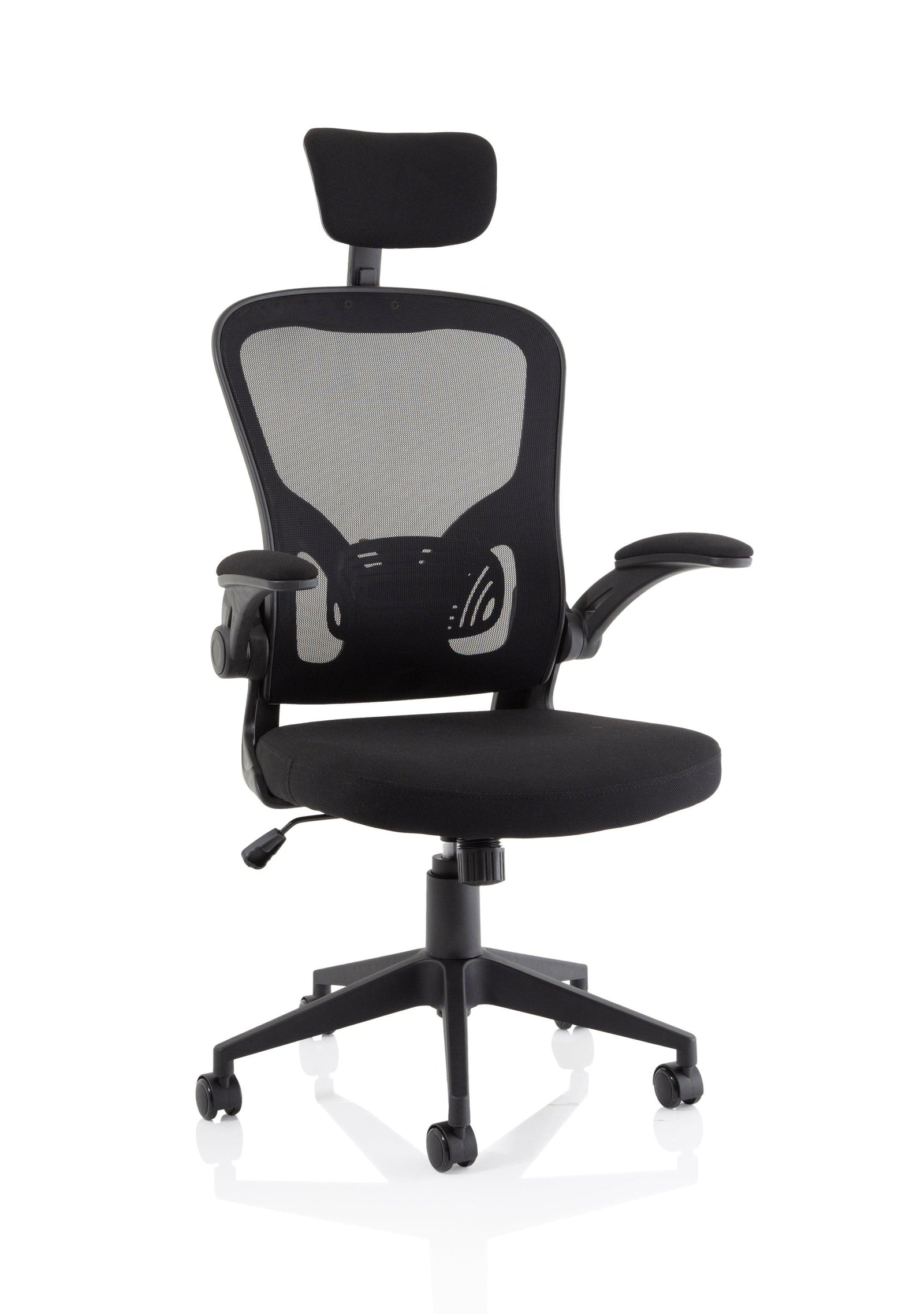 Home Office Desk Chairs with Folding Arms for Comfort