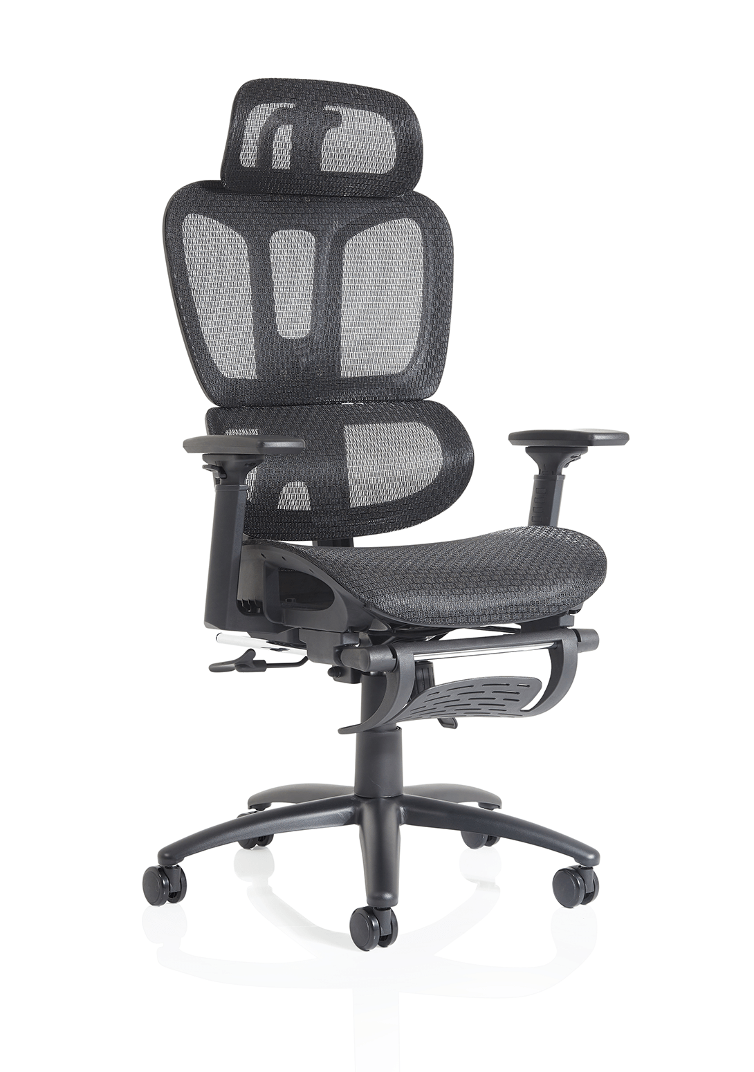 Horizon - Heavy Duty Computer Chair with Height Adjustable Arms &amp; Footrest