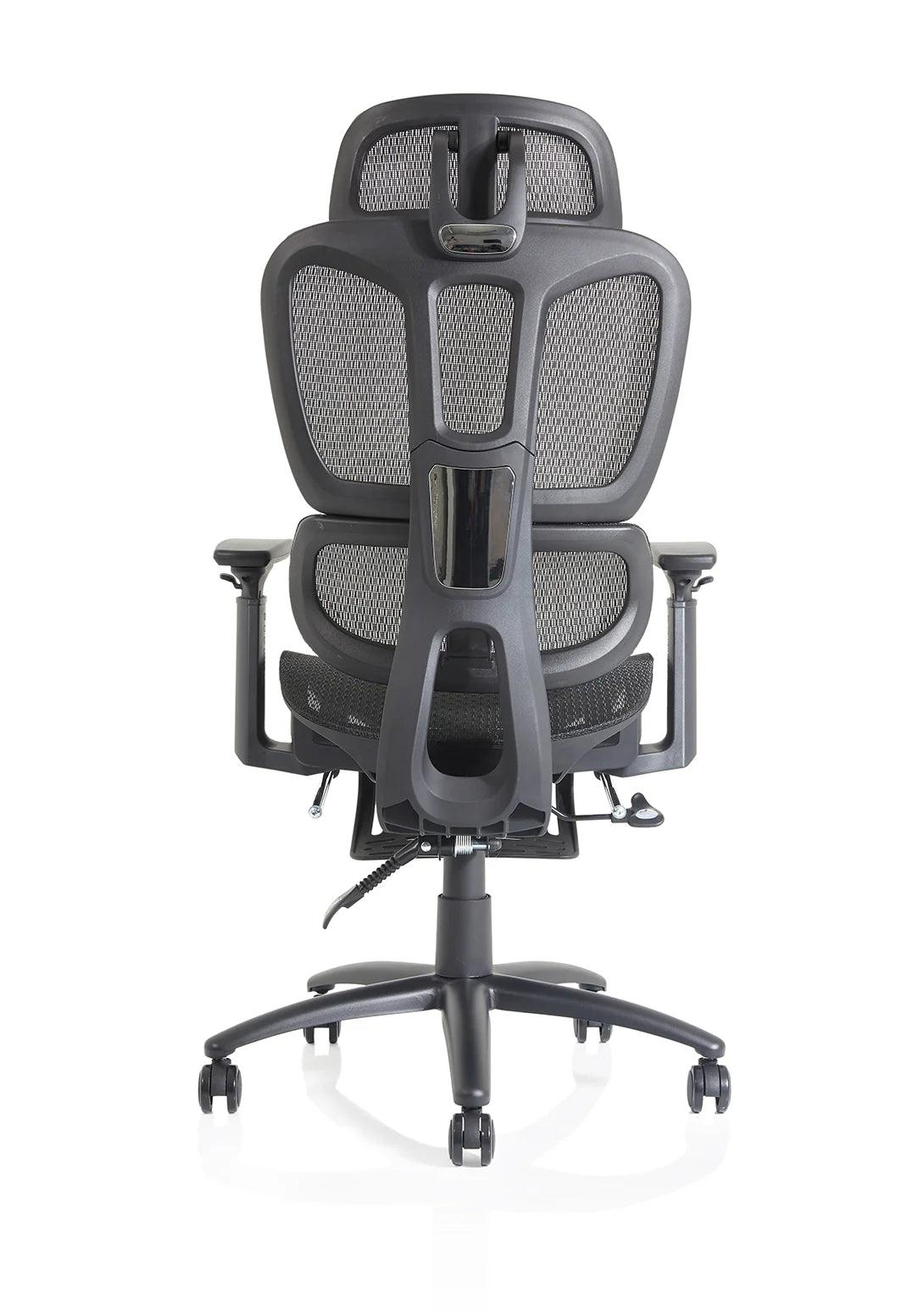 Horizon - Heavy Duty Computer Chair with Height Adjustable Arms & Footrest