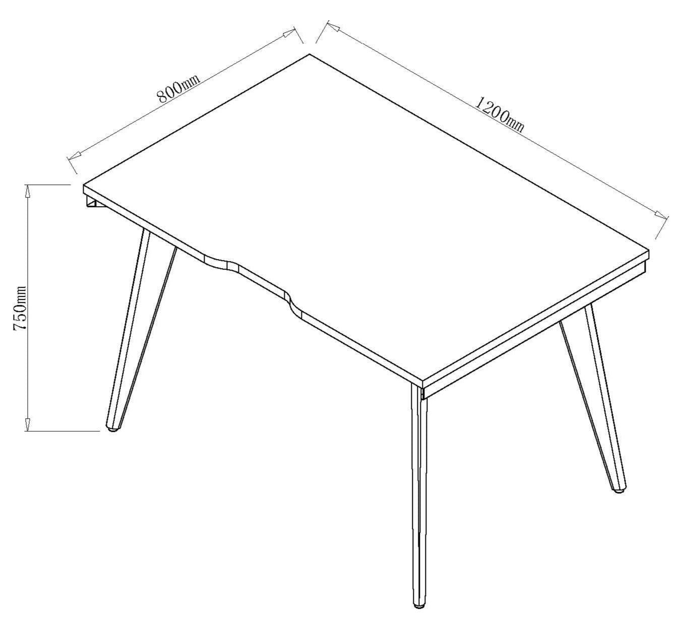 Oslo Single Starter Bench Desk