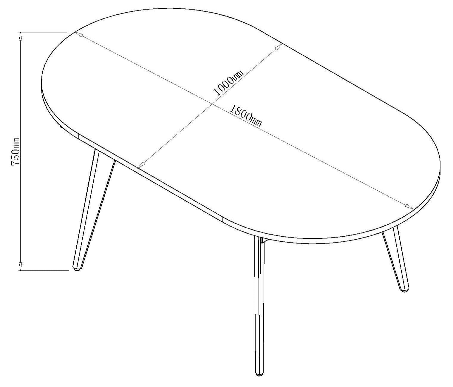 Oslo Oval Boardroom Table