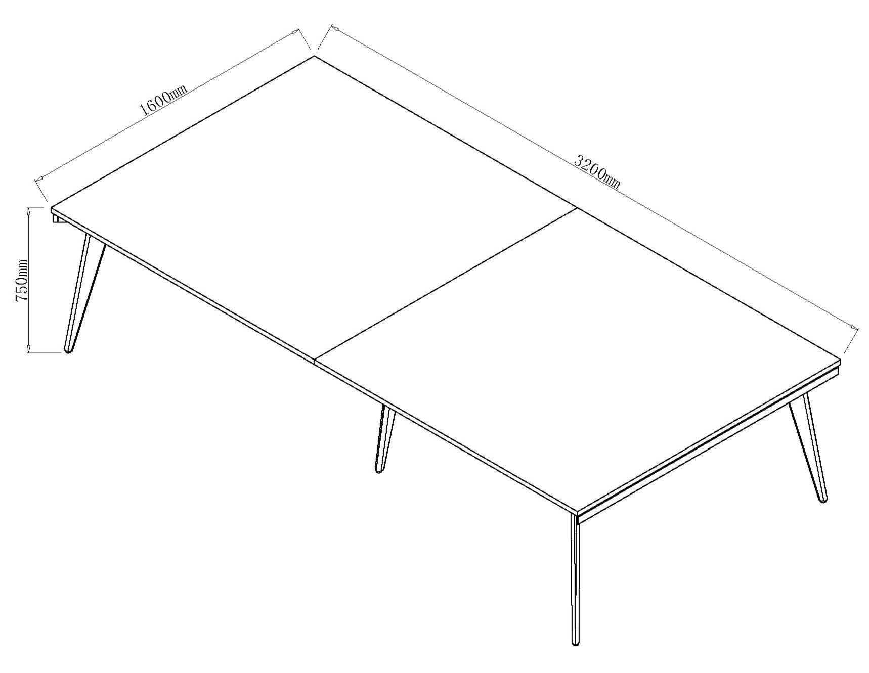 Oslo Rectangular Boardroom Table