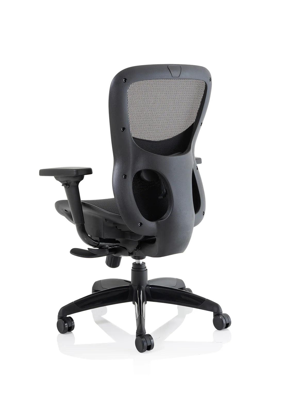 Stealth Shadow High Mesh Back Ergonomic Posture Chair with Arms