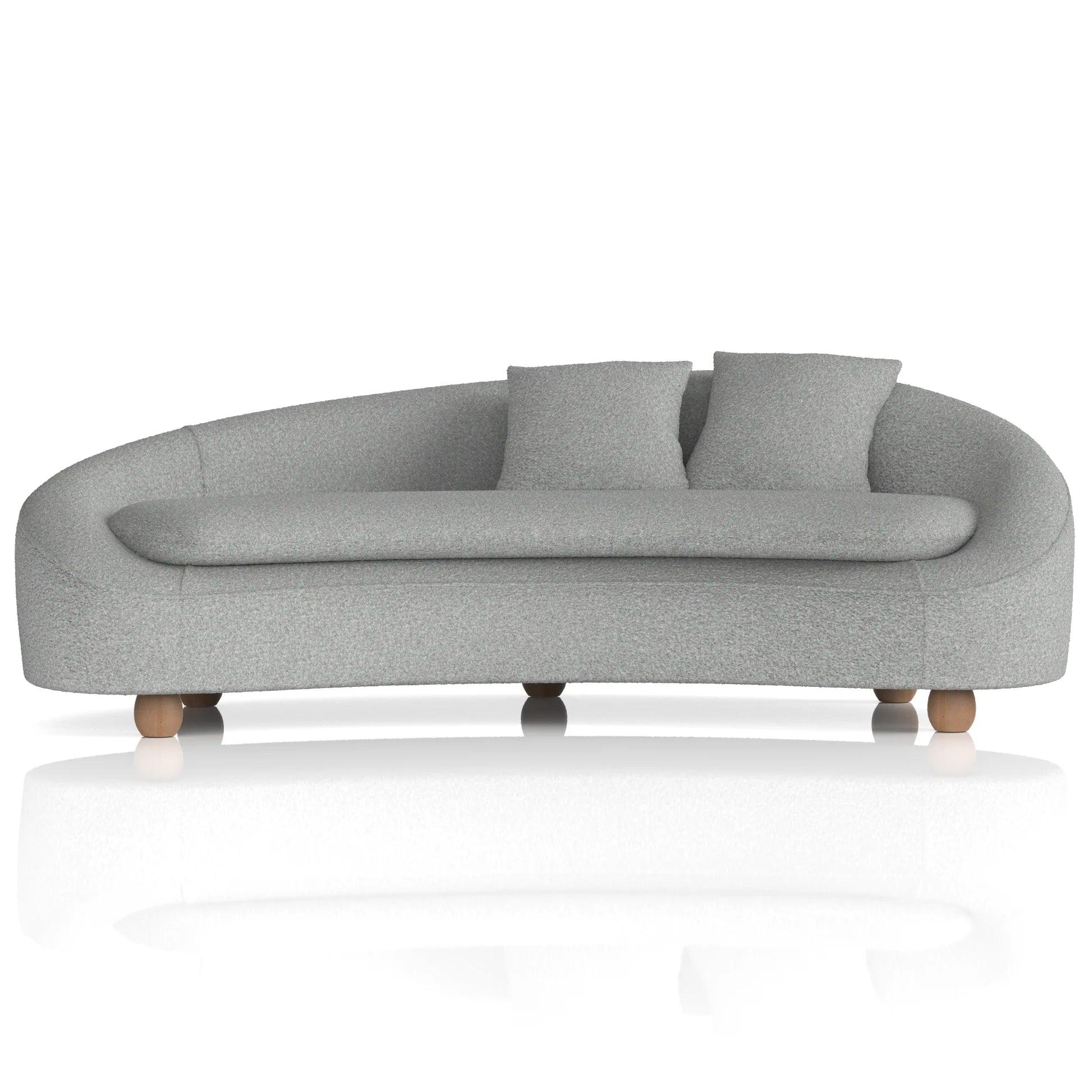 Mimi 3 Seater Curved Sofa