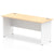 Impulse 1600mm Slimline Desk Panel End Leg