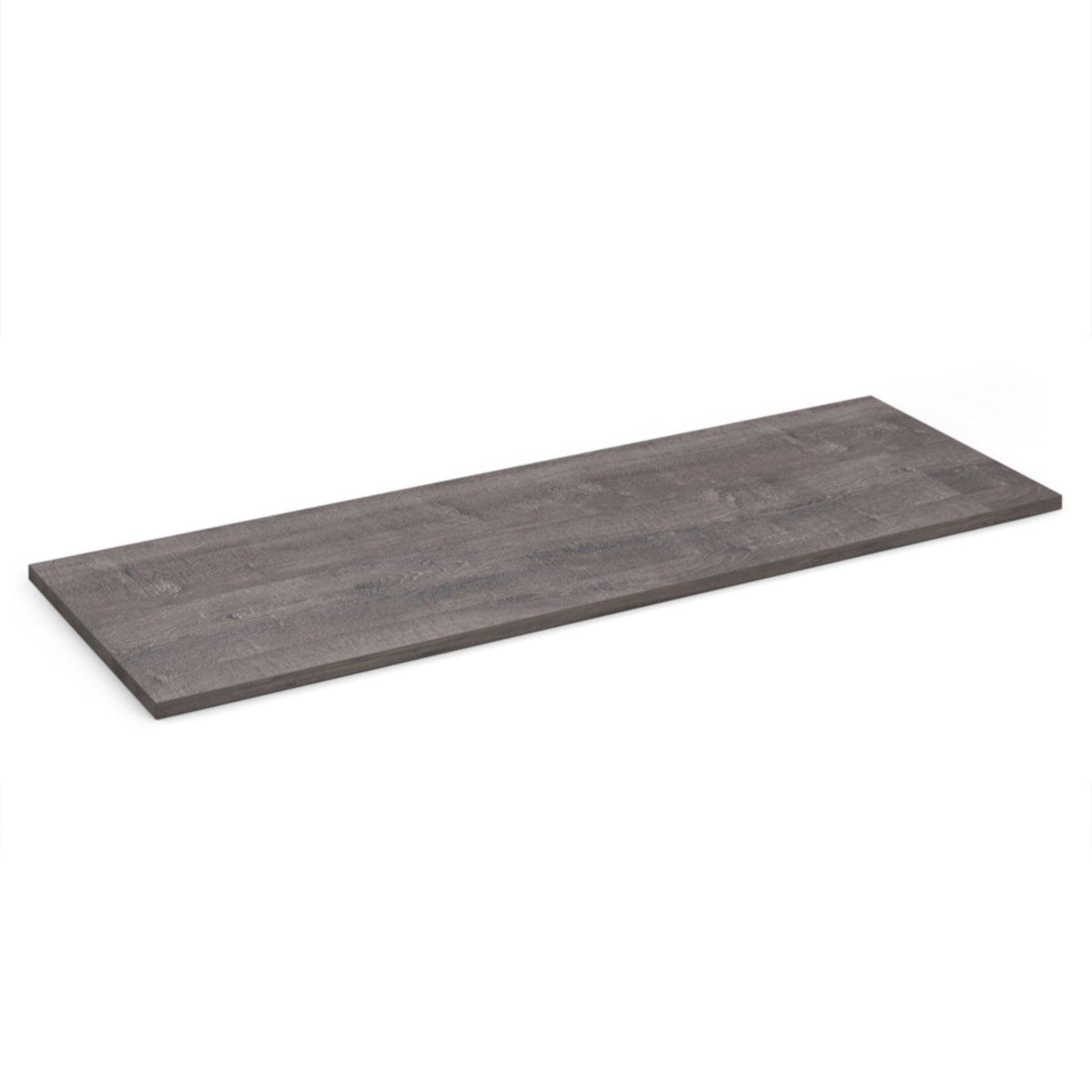 Flux modular storage triple wooden top shelf - Grey Oak