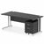 Impulse 1800mm Cantilever Straight Desk With Mobile Pedestal